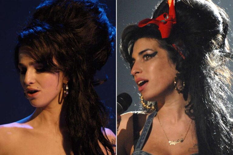 Se det første billede: Stortalent spiller Amy Winehouse