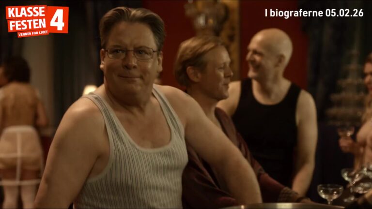 Se den første scene fra KLASSEFESTEN 4 – VENNER FOR LIVET: